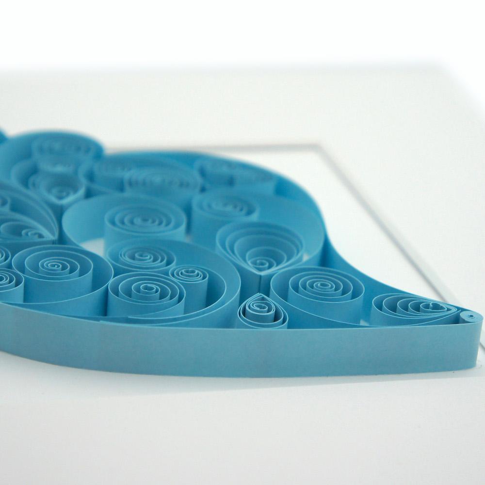 Heart of Viana I Quilling Painting