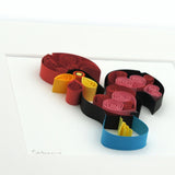Rooster of Barcelos I Quilling Painting