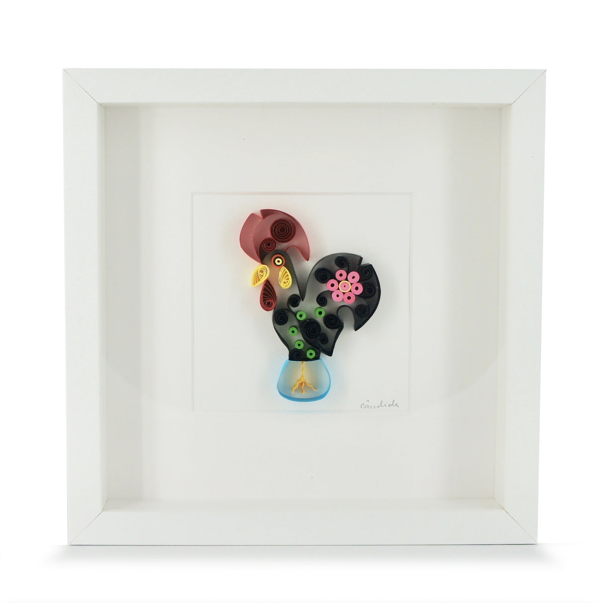 Rooster of Barcelos I Quilling Painting