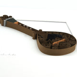 Guitarra I Quilling Painting