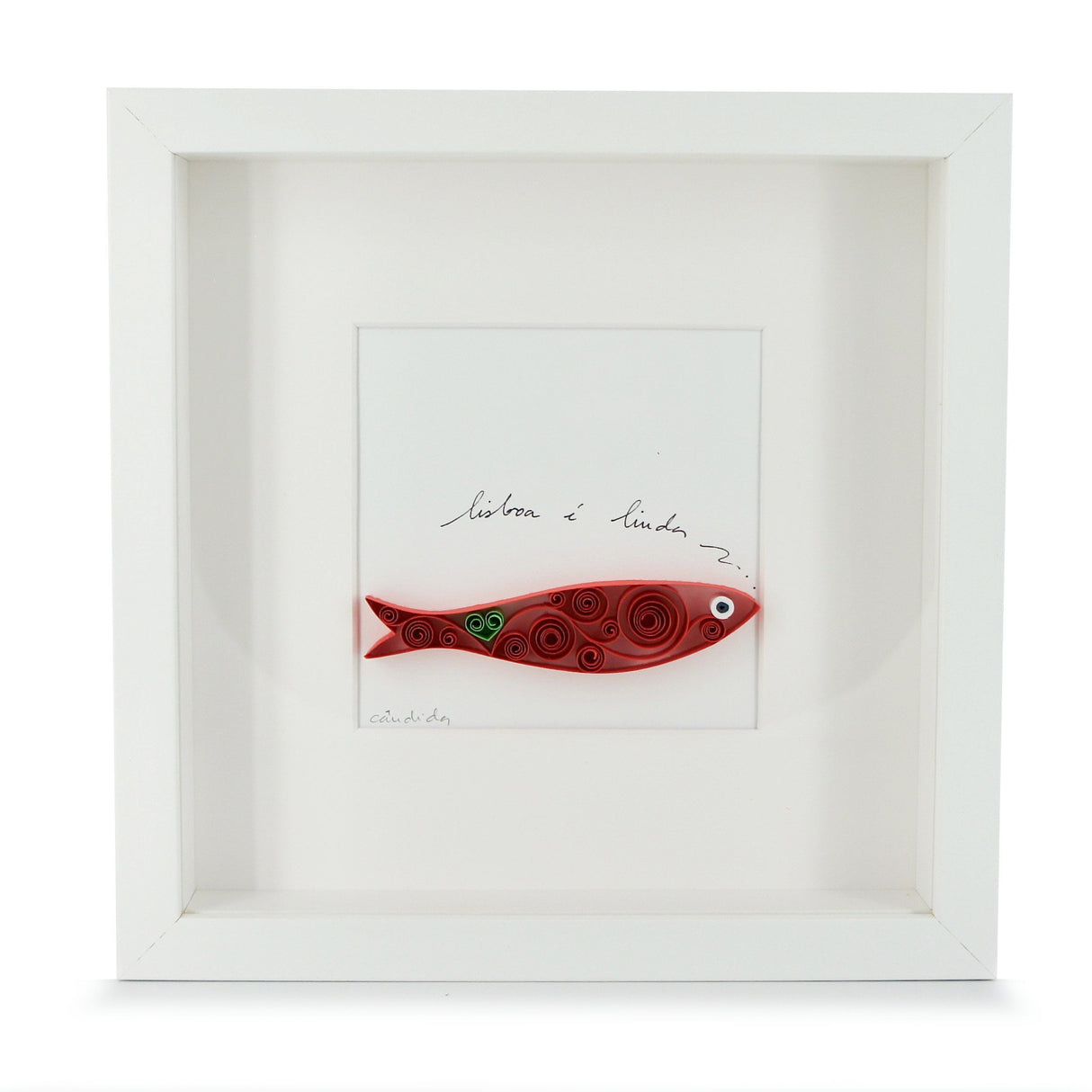 Sardinha I Quilling Painting
