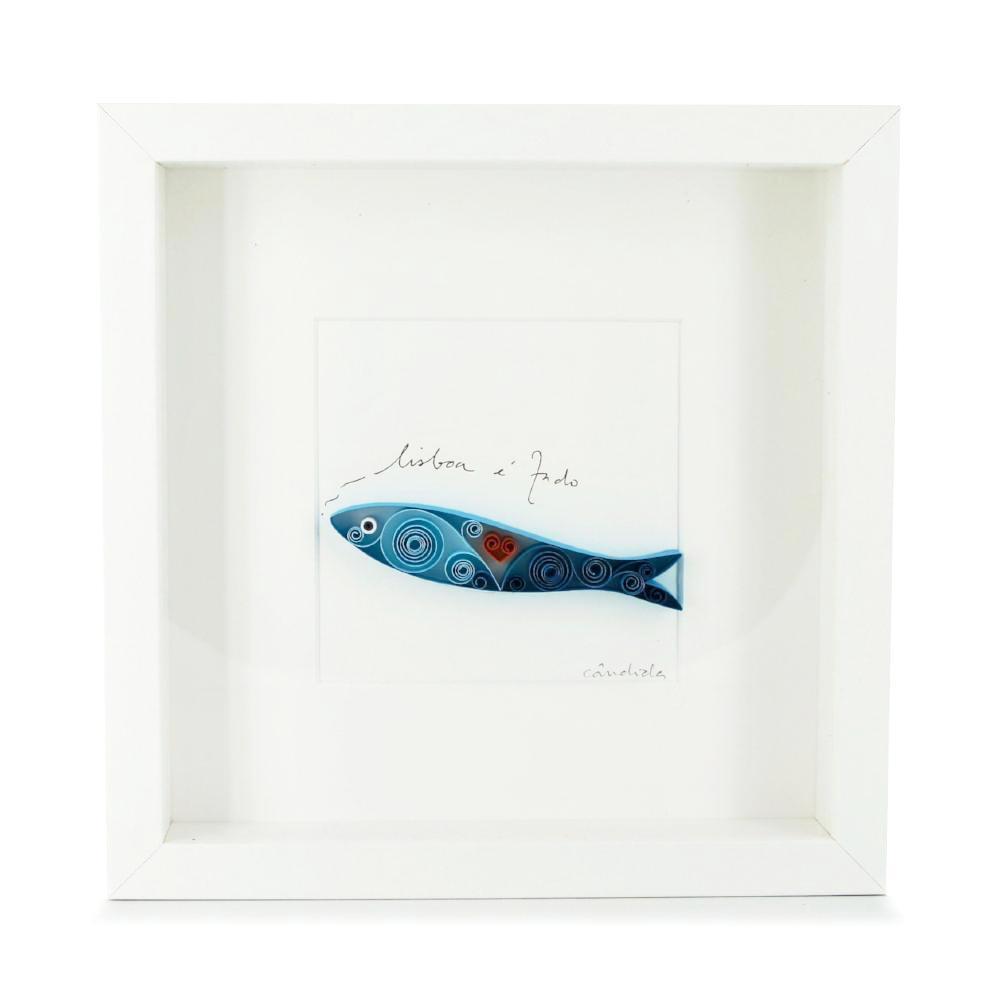 Sardinha I Quilling Painting