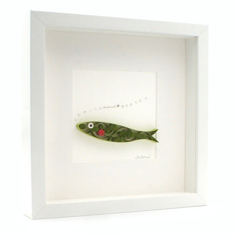Sardinha I Quilling Painting