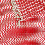Traditional Portuguese rug 140x70 - Red & White