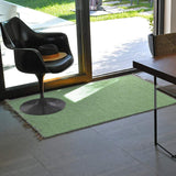 Tapis artisanal vert I Tapis artisanal portugais Tapis artisanal vert