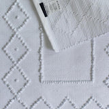 Bathroom Rug 27x20'' - White