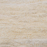 Tapis coton blanc écru tissé au Portugal Tapis en coton Blanc écru