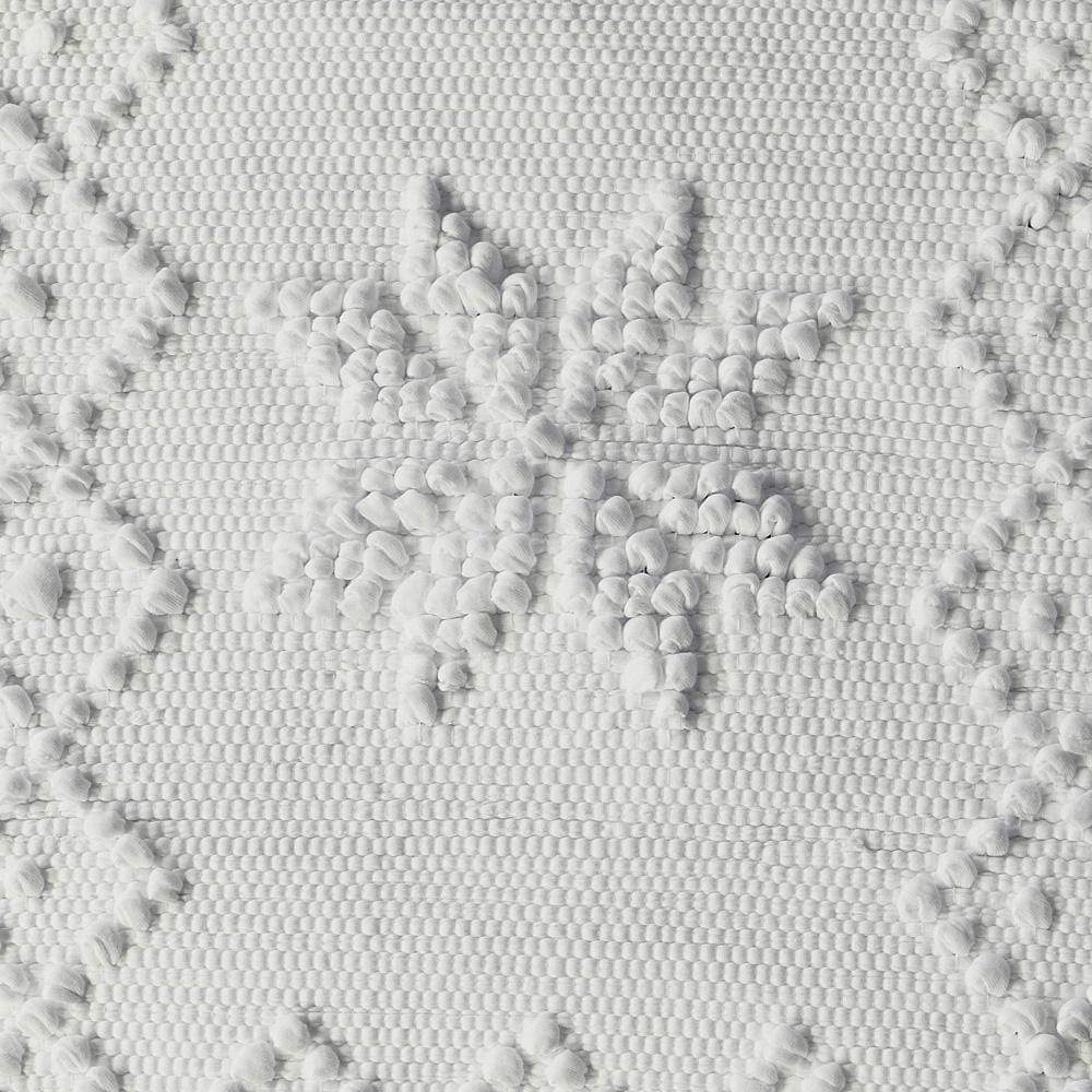Tapis de salle de bains portugais I 60x40cm Tapis de salle de bains 60x40 - 11 couleurs Blanc cassé