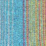 Tapis en coton fin 210x150 I Artisanat du Portugal en ligne Tapis fin en coton 210x150 - Turquoise Bleu marine & Turquoise