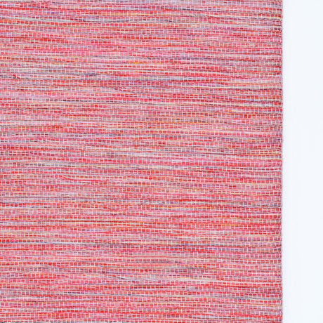 Tapis en coton fin orange 210x150 I Artisanat du Portugal en ligne Tapis épais en coton 200x150 - Rose