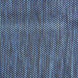 Regional dark blue cotton rug
