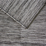 Dark grey regional cotton rug