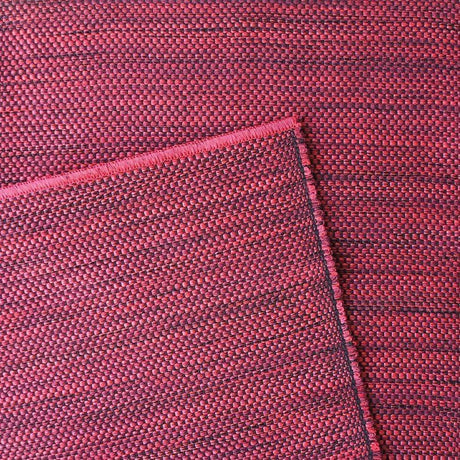 Regional red cotton rug