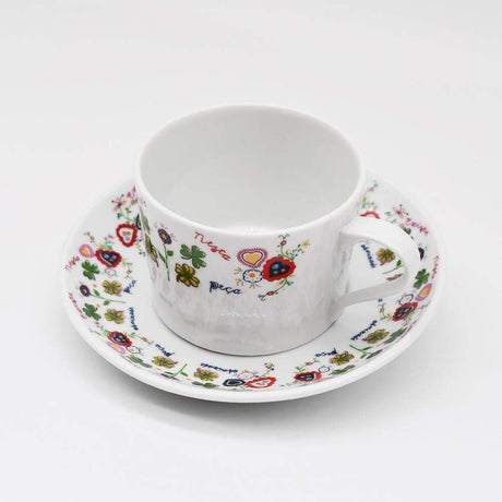 Amizade I Porcelain cup and saucer