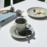 Madeira I Fine Stoneware Tea Cup - Green