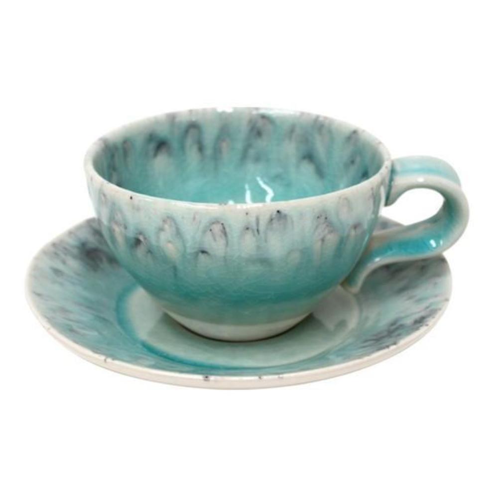 Madeira I Fine Stoneware Teacup - Green