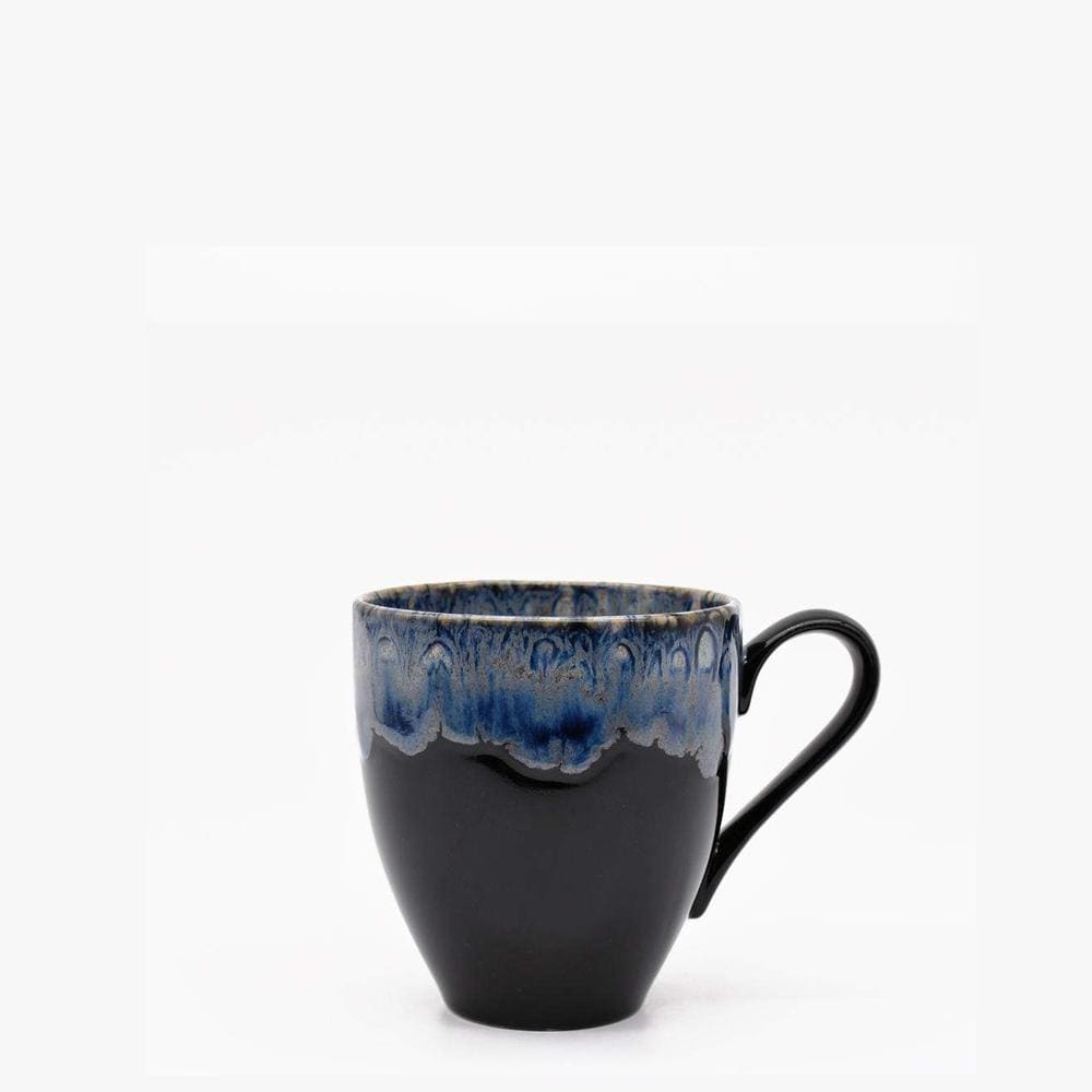 Tasse, mug en grès noir I Vaisselle du Portugal Mug en grès - Noir