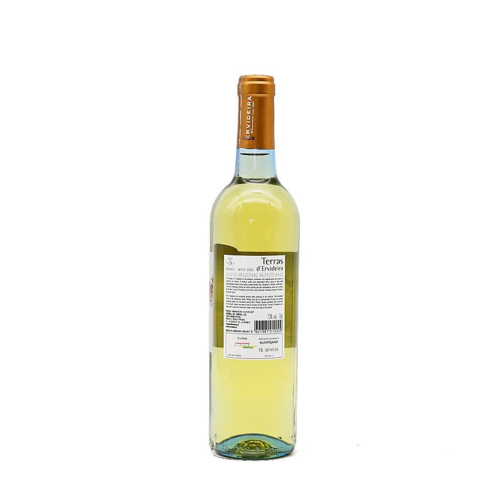 Terras d'Ervideira I Vin blanc portugais de l'Alentejo Terras d'Ervideira 2020 I Vin blanc de l'Alentejo - 75cl