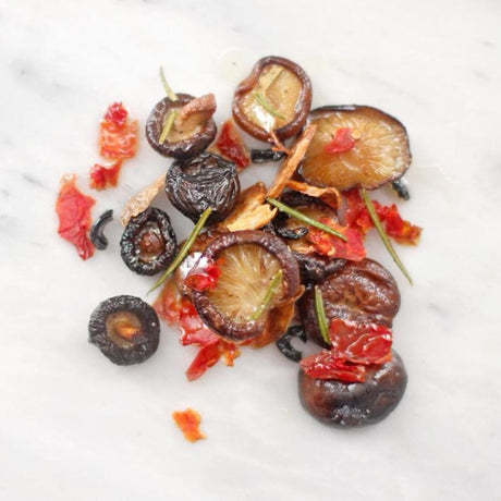 Tube of dehydrated Tomatoes and Black Olives