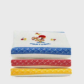 Torchon de cuisine brodé I Motifs Coq portugais I Galo Torchon de cuisine brodé "Galo"