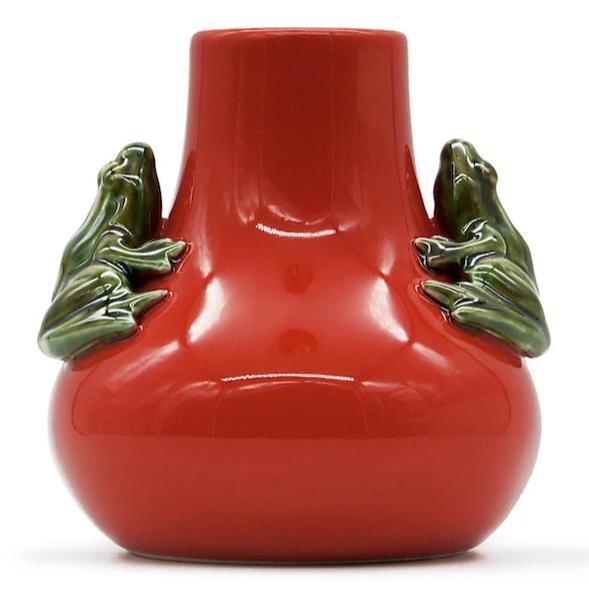 Rãs I Ceramic Vase - Red