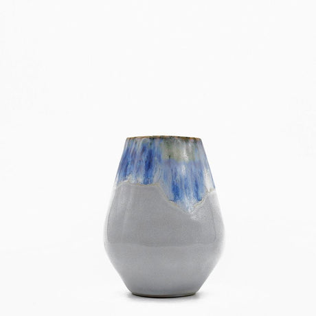 Vase en grès I Décoration portugaise Vase en grès "Ondas" - 15cm