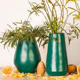 Vase oeuf en grès "Eucalipto"