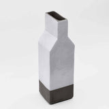 Vase plano blanc