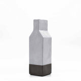 Vase plano blanc