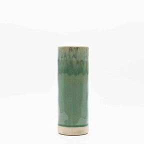 Vase rond en grès bleu I Objet de décoration du Portugal Vase rond en grès bleu "Madeira"
